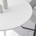 thumbnail image 7 of Pursuit 40" Dining Table in White White, 7 of 7