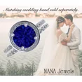 thumbnail image 7 of NANA Jewels 2ct Pure Brilliance Zirconia Halo Engagement Ring-Round Cut-September-4.5, 7 of 7