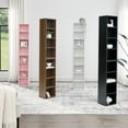 thumbnail image 3 of Derzers Adjustable Bookcase, 11.60 x 9.30 x 70.90 In, Medium Density Fiberboard Brown, 35.2 lb, 3 of 9