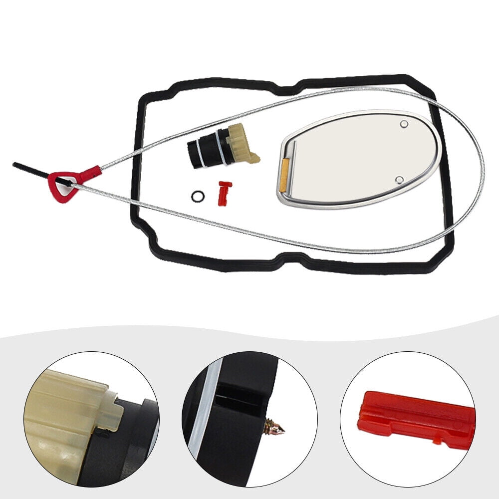 Miumaeov 722.6 Automatic Transmission Filter + Gasket + Drain Plug Seal Kit 5 Speed for Mercedes Benz C230 E320 E500 E55 AMG