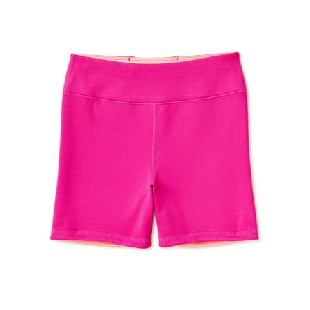 Avia Little & Big Girls Reversible Bike Shorts, Sizes 4-18 & Plus