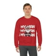 thumbnail image 5 of My Man Santa Unisex Heavy Blend™ Crewneck Sweatshirt, 5 of 7