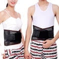 thumbnail image 1 of Banda de soporte lumbar Dinheiro: banda de soporte lumbar ligera y transpirable para ciática masculina/femenina, 1 of 5
