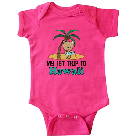 

Inktastic 1st Trip to Hawaii Vacation Gift Baby Boy or Baby Girl Bodysuit