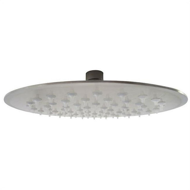 ALFI Trade RAIN8R-PSS Acier Inoxydable Poli Massif 8 Po Tête de Douche Ronde Ultra Mince par Temps de Pluie