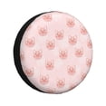 thumbnail image 1 of Fotbe Cute Pig Face Funda de Llanta de Repuesto con Estampado, Engrosada, Ajuste Universal para Jeep, Remolque, RV, SUV, Camión-17 inch, 1 of 6