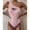Pink, variant on Babysbule Swimsuits for Women Women Solid Hollow Out One-Piece Bikini Push-Up Pad Swimwear Swimsuit Beachwear