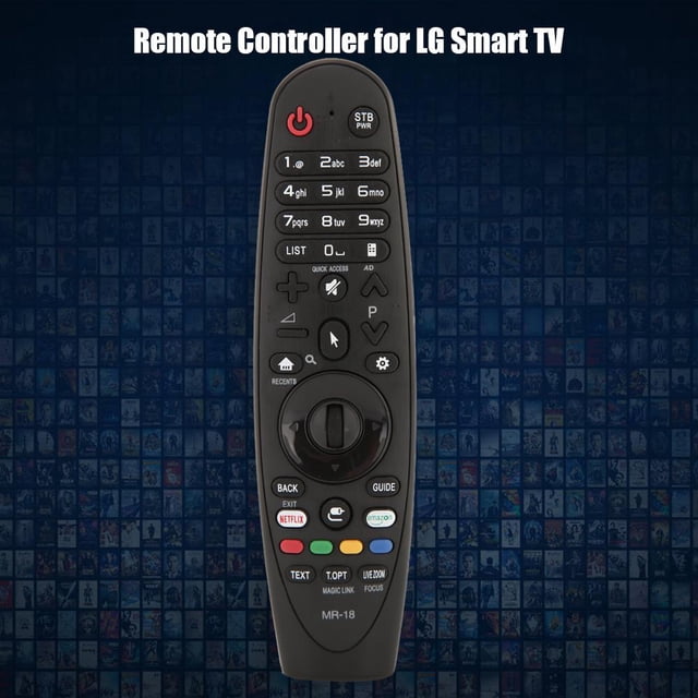 Reemplazo de control remoto de televisión inteligente para LG AN-MR600 AN-MR650 Tmvgtek 2bz9rx8zx9pg0sx3