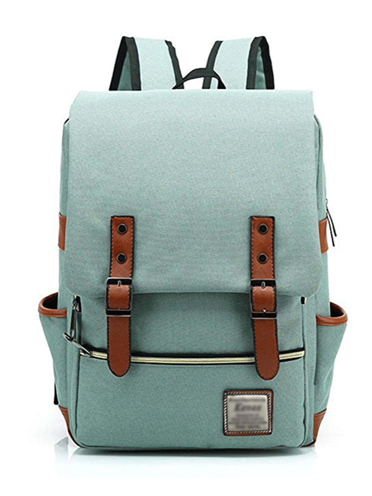 New Star - Vintage Laptop Backpacks for High School, Blue Backpacks for
