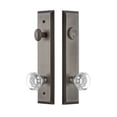 thumbnail image 2 of Grandeur 840637 Fifth Avenue Solid Brass Tall Plate Single Cylinder Keyed Entry Set -, 2 of 6