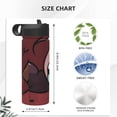 thumbnail image 5 of Lsque The Binding of Isaac Pattern 18oz Sports Insulated Kettle With Straw Insulated Water Bottle Insulated Tumbler For Men Womans Sports Insulated Kettle, 5 of 8