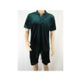 thumbnail image 5 of Men 2pc Stacy Adams leisure jogging suit Shorts Set Summer  3820 Green Velvet, 5 of 5