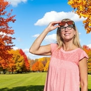 BattleVision Wrap Around Glasses, As Seen on TV, Glare-Reduction, Fits Over Prescription Glasses, UV Protection, Unisex