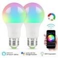 thumbnail image 1 of AMERTEER Smart WiFi LED Ampoule Application Gratuite Télécommande Lumières de Réveil Compatibles pour Alexa et Google Assist, 1 of 6