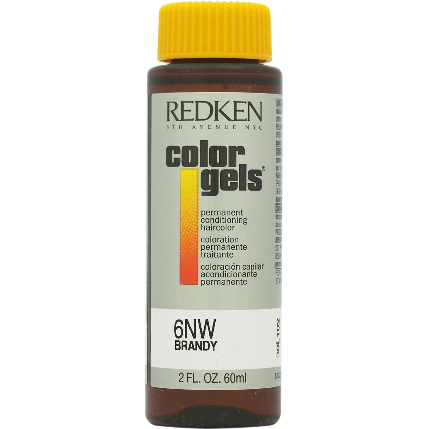 Redken Redken Color Gels Permanent Conditioning Haircolor 6Nw, Brandy