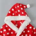 thumbnail image 5 of SYNPOS Christmas Hooded Robe Warm Soft Plush Sleepwear Housecoat 1-6 Years, 5 of 8