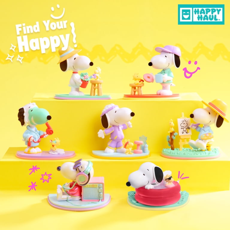HAPPY HAUL Peanuts Mindful Mondays Blind Box Collectible Figures