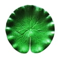 thumbnail image 4 of Flmtop 1Pc Artificial Floating Lotus Leaf Fake Foliage Plant Garden Pond Pool Decor, 4 of 9