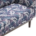thumbnail image 6 of Christopher Knight Home Modern 75.75" Loveseat Sofa, Chenille Couch with Cushion and Wooden Legs, Blue Floral, 6 of 13