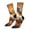2 Black-2, variant on Rainbow Sunset Cloud White Horse Print Adult Socks for Men & Women,Calf Socks, Ankle Socks,Boots Socks,Breathable Casual Sock,Unisex Crew Socks