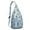 Sky-blue-63, variant on 4-Pockets Cross Body Bags for Woman Men,Cute Sea Life Sling Bag Chest Bag with Adjustable Strap Women's Crossbody Bags for Outdoors Hiking Traveling