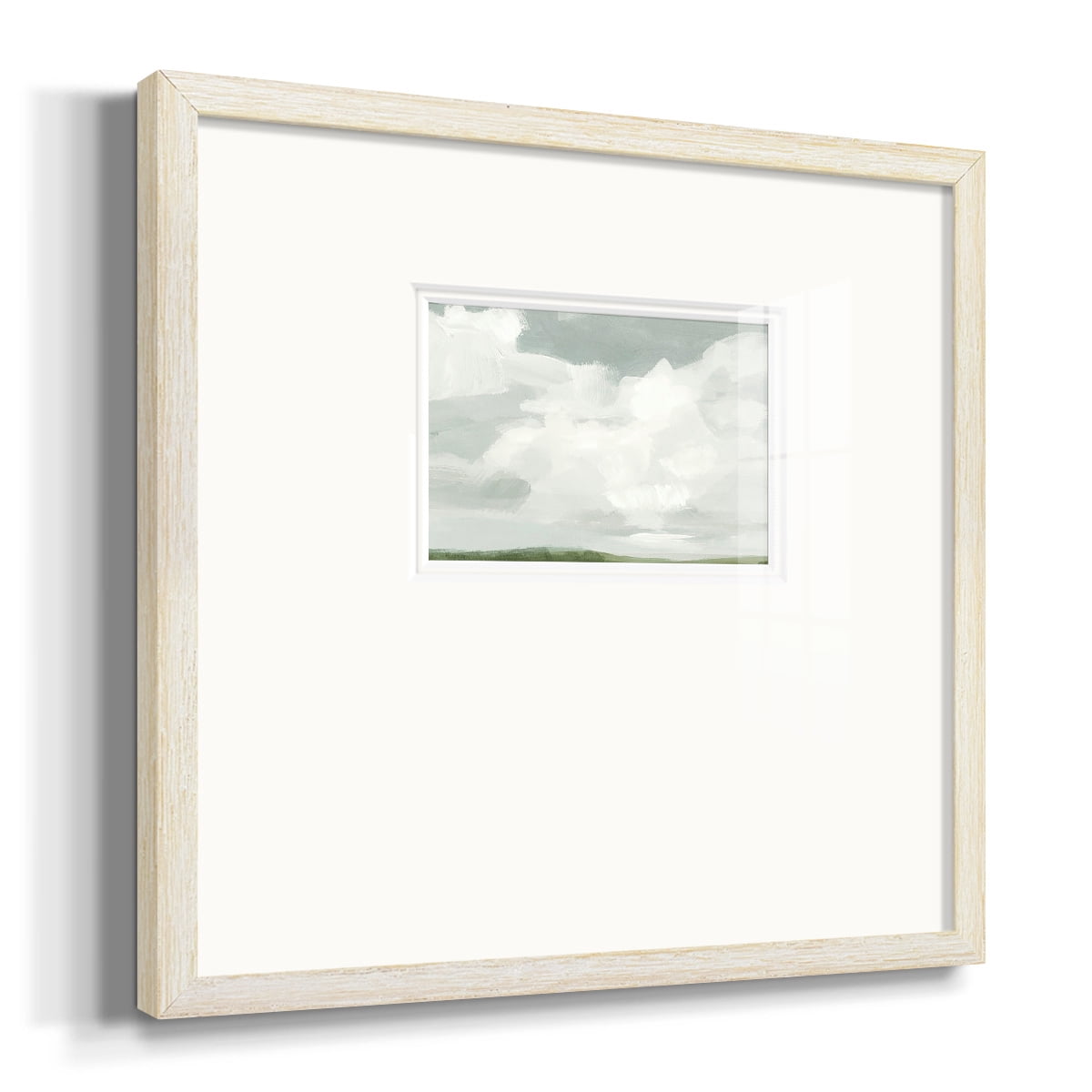 Gray Stone Sky IPremium Framed Print