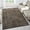 Black, variant on LUXE WEAVERS Rustic Textured Green 5x7 Area Rug, Farmhouse Carpet