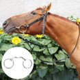 thumbnail image 1 of Accessoires d'Outil de Cheval, Acier Inoxydable Dee Bit Anneau en Acier Inoxydable Snaffle Tout Usage Anneau Bit Précision Machinée, 1 of 7