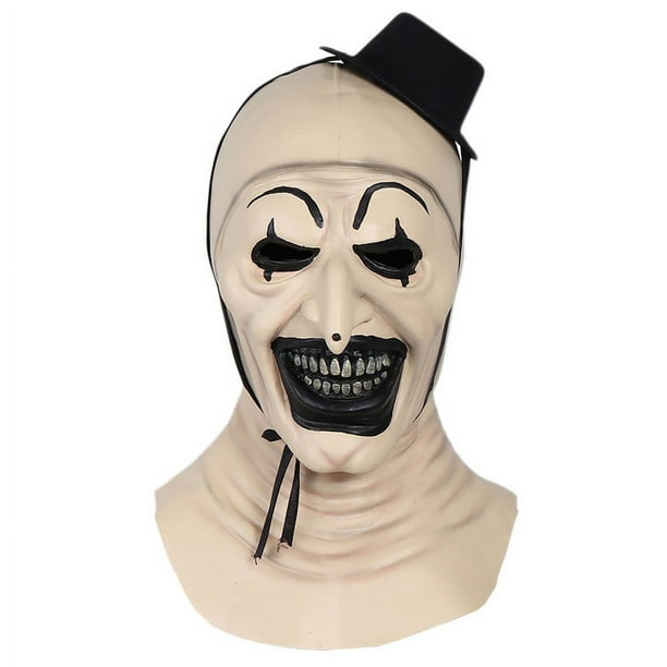 Disfraz de payaso terrorífico para Halloween, traje de máscaras de látex, disfraz de Horror, Joker malvado, mono de carnaval, vestido de fiesta