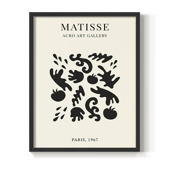 Matisse LXIII Framed Print - Solid Wood