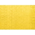 thumbnail image 1 of Ahgly Company Indoor Rectangle Solid Yellow Modern Area Rugs, 5' x 7', 1 of 4