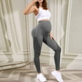 thumbnail image 7 of SELONE Maternity Leggings 3 Packs Stretchy Over The Belly Pants High Waisted Pants Breathable Bottoms, 7 of 7