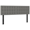 thumbnail image 6 of vidaXL LED Headboard Dark Gray 78.7"x2"x30.7"/34.6" Fabric, 6 of 52