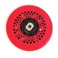 thumbnail image 1 of Almohadilla de lijado de 6'' con placa de soporte de gancho y bucle, 17 orificios para lijadoras eléctricas, almohadilla de respaldo, disco de, 1 of 8