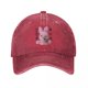 thumbnail image 3 of Gorra de béisbol japonesa Dirty Bunny Sonic Youth, gorra de mezclilla desgastada retro con cierre a presión, gorra unisex de verano para exteriores, 3 of 5