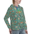 thumbnail image 6 of Wukai Veterinary Clinics Print Womens Hoodies Fleece Sweatshirts Long Sleeve Sweaters Pullover Fall Outfits Winter Clothes-X-Large, 6 of 7