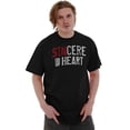 thumbnail image 3 of Sincere Heart Sinner Naughty Attitude Men's Graphic T Shirt Tees Brisco Brands X, 3 of 5
