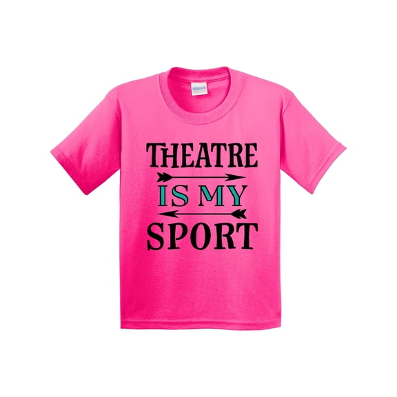 Inktastic Theatre is My Sport Drama Acting Youth T-Shirt