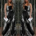 thumbnail image 2 of YOTMKGDO Jumpsuits for Women Women Fashion Floral Print Lady Sling Sleeveless Jumpsuit, Sizes S-XXL, 2 of 8