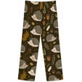 thumbnail image 5 of HPINK-T Cute Hedgehogs Autumn Women's Long-Sleeve Shirt And Full-Length Bottom Pajama Set, 5 of 6