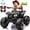 Black, variant on 24 Volt ATV for Kids, Sunnyfree 4 Wheeler for Kids, 4WD Power Car Wheels with Remote, Bluetooth, Music, Spring Suspension, Pink