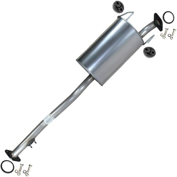 Stainless Steel Exhaust Muffler Fits 1999-2000 Toyota 4Runner 3.4L - Direct Fit