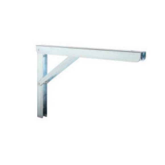 Knape & Vogt 12X8 Folding L-Bracket Zinc