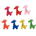 thumbnail image 4 of Wood Button Clothes Accessories Button Craft Kid Clothes Decoration Clothes Sewing Accessories 100Pcs Wood Button Colorful Giraffe Shape Craft Kid Clothes Accessories, 4 of 8
