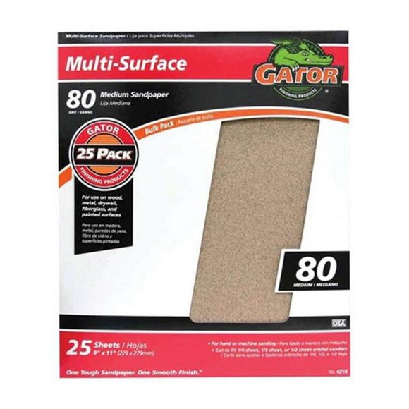 80 Grit Sandpaper