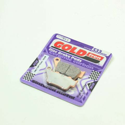 Brake Pads Racing Ceramic Carbon Goldfren S33-023 (EBC FA208 FA213)