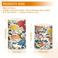 thumbnail image 6 of Yayeee Flameless Candles with Remote Flickering Battery Operated Multi Color Changing, Vibrant Japanese Flowers, 6 of 7
