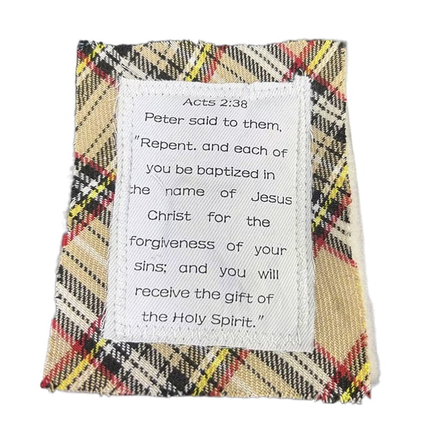Prayer Quilt with Cross Inside, Handmade Sew Individually Colorful Quilts, Pocket Prayer Quilt with Wooden Cross Inside, Mini Scripture Quilts, Sympathy, Remembrance Christian Gift