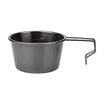 thumbnail image 1 of Picnic Bowl Non-Stick Camping Cup with Handle Tableware Outdoor Cookware Cooking Bowl Black 200ml, 1 of 1