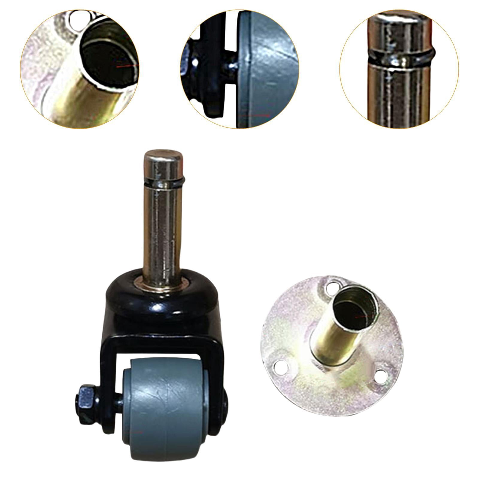LeeQinersw Piano Wheel Heavy Duty Multifunction Piano Repair Part Universal Stem Caster single Nylon wheel